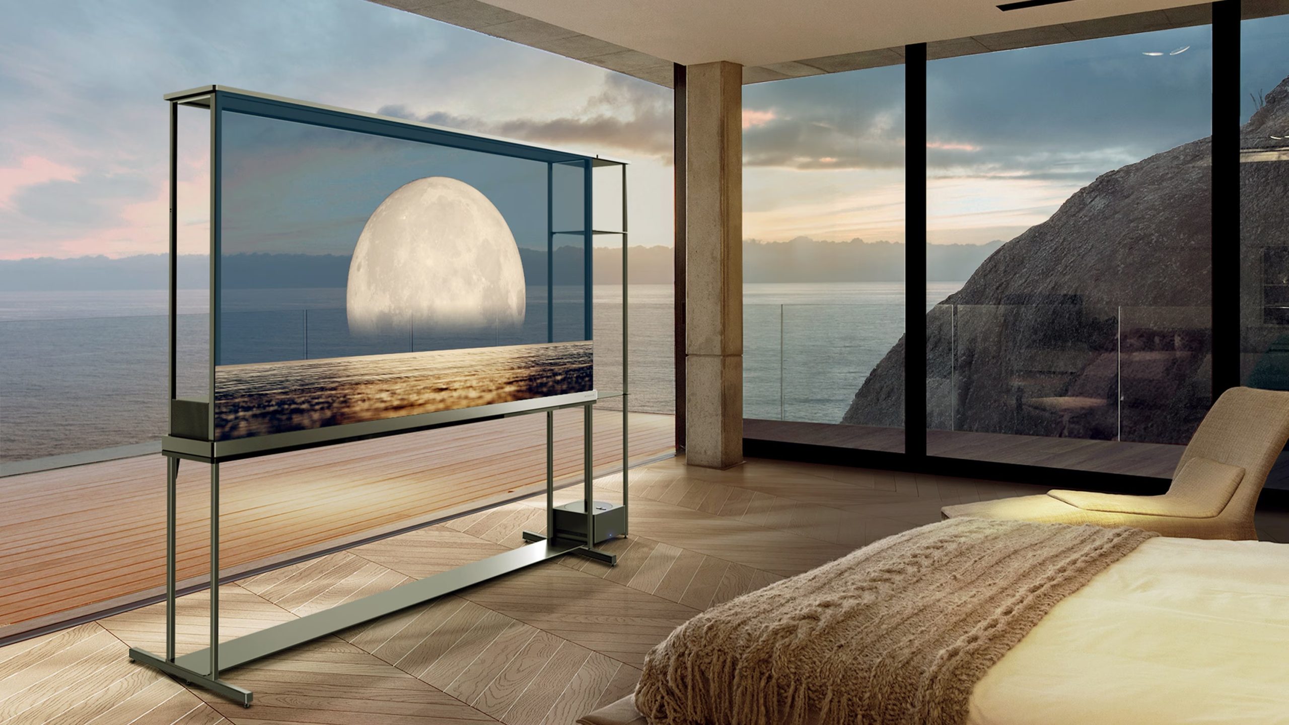 LG Unveils World’s First Wireless Transparent 4K OLED TV – Future of Entertainment is Here